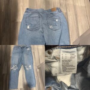 American Eagle distressed denim jeans